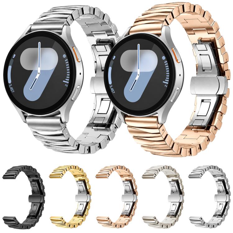 xDfind Universal Irregular Metal Watch Band, 20mm, 22mm