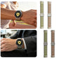 Zinc Alloy Hybrid Silicone Magnetic Buckle Watch Band, 22mm