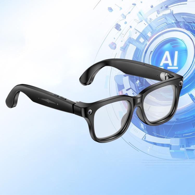 W711 Smart AI Glasses with 8MP HD Camera, BT Call, AI Voice Assistant, AI Translation, Electrochromic Lenses