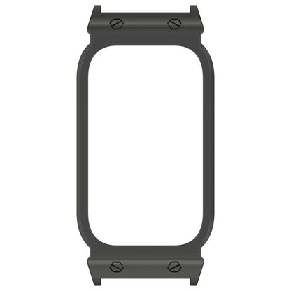 Spring Bar Style 18mm Metal Watch Frame Protective Case, For Xiaomi Smart Band 11 Active