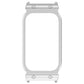 Spring Bar Style 18mm Metal Watch Frame Protective Case, For Xiaomi Smart Band 11 Active