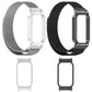 Spring Bar Style 18mm Metal Watch Frame Protective Case, For Xiaomi Smart Band 11 Active