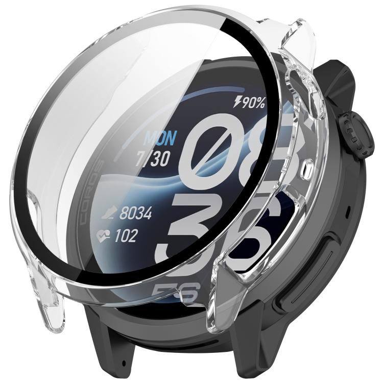 Tempered Film Integrated PC Watch Protective Case, For COROS PACE 4 Pro