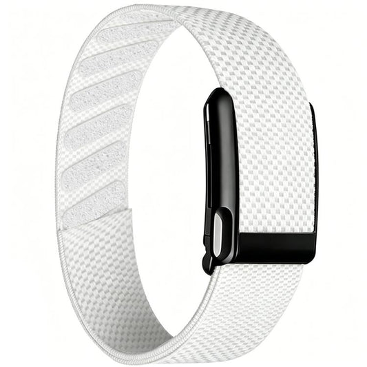 Metal Black Frame Nylon Elastic Arm Band, For WHOOP 5.0 Electrocardiogram, For WHOOP 5.0 Regular