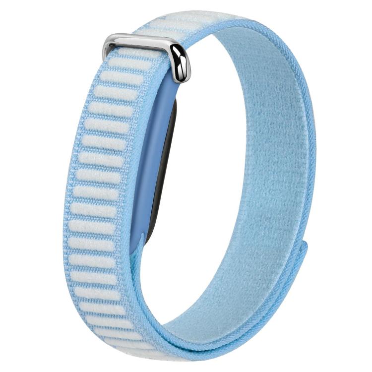 xDfind Wavy Two-Tone Nylon Hook and Loop Fastener Watch Band, For Google Fitbit Air