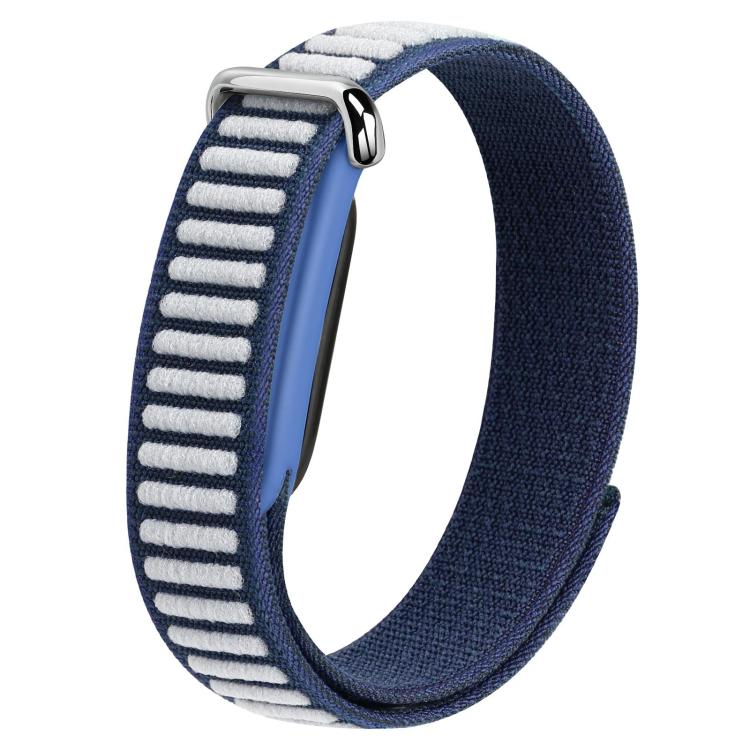 xDfind Wavy Two-Tone Nylon Hook and Loop Fastener Watch Band, For Google Fitbit Air