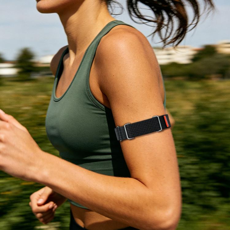 xDfind Adjustable Metal Frame Covered Nylon Loop Arm Band, For Google Fitbit Air