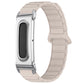 xDfind Metal Frame I-Shaped Magnetic Silicone Watch Band, For Google Fitbit Air