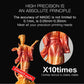Glossy orange 3D printed figurine with fabric-like texture detail
