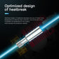 3D printer hot end with optimized heatbreak around the heating tube