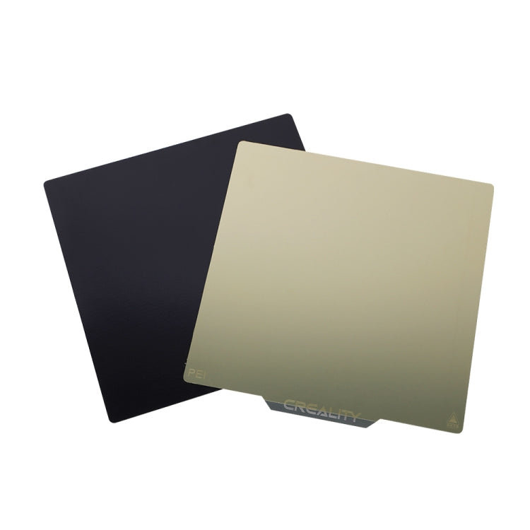 PEI printing plates set, dark and light beige sheets with PEI surface