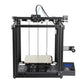 PEI printing plate on 3D printer build platform, light beige sheet