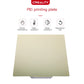 PEI printing plate, light beige textured surface with PEI label