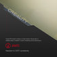 PEI printing plate edge close-up, light beige coated spring steel sheet