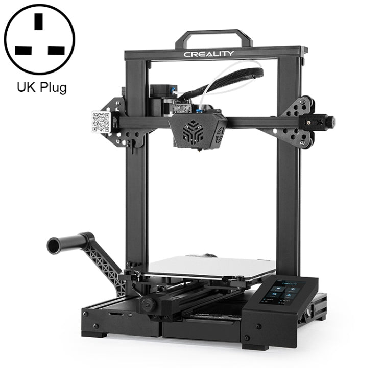 CREALITY CR-6 SE 350W Intelligent Leveling-free DIY 3D Printer, Print Size : 23.5 x 23.5 x 25cm, EU Plug, CR-6 SE