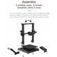 CREALITY CR-6 SE 350W Intelligent Leveling-free DIY 3D Printer, Print Size : 23.5 x 23.5 x 25cm, EU Plug, CR-6 SE