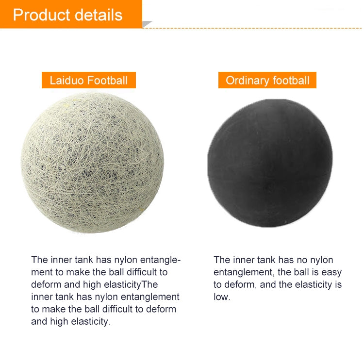 Two footballs: light gray and black, both with textured PU surface and stitching.