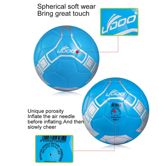 19cm PU Leather Sewing Wearable Match Football, 19cm Fluorescent Blue, 19cm, 19cm Fluorescent Pink, 19cm Orange, 19cm Yellow, 19cm Green, 19cm White+Black, 19cm Red, 19cm Blue