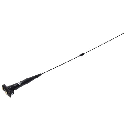 Black extendable car aerial clip accessory with mounting base, approx. 58 cm