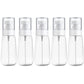 10 PCS Portable Refillable Plastic Fine Mist Perfume Spray Bottle Transparent Empty Spray Sprayer Bottle, 80ml, 80ml