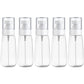 10 PCS Portable Refillable Plastic Fine Mist Perfume Spray Bottle Transparent Empty Spray Sprayer Bottle, 100ml, 100ml