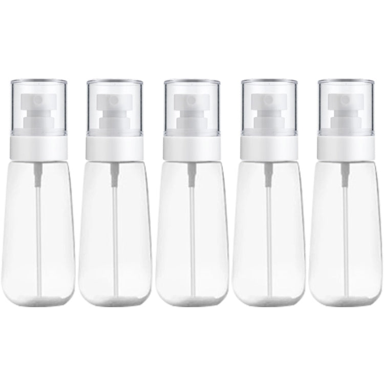 10 PCS Portable Refillable Plastic Fine Mist Perfume Spray Bottle Transparent Empty Spray Sprayer Bottle, 100ml, 100ml