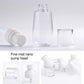 10 PCS Portable Refillable Plastic Fine Mist Perfume Spray Bottle Transparent Empty Spray Sprayer Bottle, 100ml, 100ml