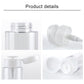 Portable Liquid Push Down Pump Dispenser Bottle Empty Plastic Bottle Container, 150ml, 150ml