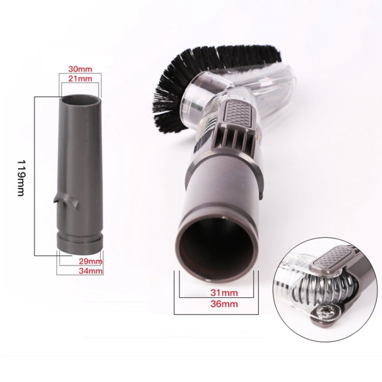 7pcs / Set Household Wireless Vacuum Cleaner Brush Head Parts Accessories for Dyson V6, 7pcs / Set