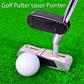 Golf Putter Laser Sight Corrector Golf Training Accessories, 2 PCS