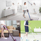 Vacuum brush attachments used on floors, with wand tools and bristle heads