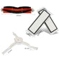 Accessory set with two rectangular filters and a side brush module
