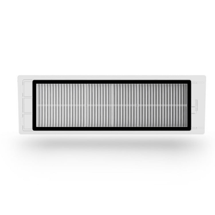 Washable dust box filter insert with gray pleated media and white frame, 2-pack