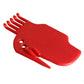 2 PCS Universal Sweeping Robot Accessories Flat Brush Cleaner for iRobot Roomba, Brush Cleaner Red