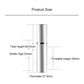 Portable Mini Refillable Glass Perfume Fine Mist Atomizers with Metallic Exterior, 5ml