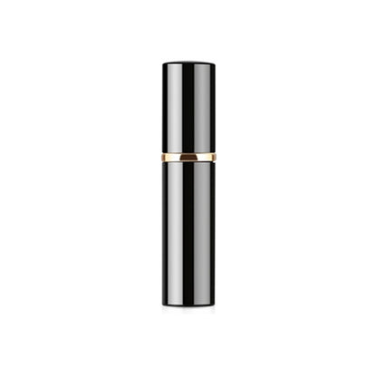 Portable Mini Refillable Glass Perfume Fine Mist Atomizers with Metallic Exterior, 5ml