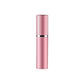 Portable Mini Refillable Glass Perfume Fine Mist Atomizers with Metallic Exterior, 5ml