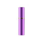 Portable Mini Refillable Glass Perfume Fine Mist Atomizers with Metallic Exterior, 5ml