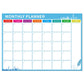 Magnetic Monthly Planner Refrigerator Magnet PET Magnetic Soft Whiteboard, Size: 29.7cm x 42cm, Monthly Plan