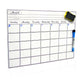 Magnetic Monthly Planner Refrigerator Magnet PET Magnetic Soft Whiteboard, Size: 29.7cm x 42cm, Monthly Plan