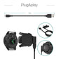 Watch charger kit with cradle, watch, and USB cable