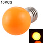 10 PCS 2W E27 2835 SMD Home Decoration LED Light Bulbs, DC 12V, DC 12V