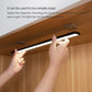 Rechargeable LED motion sensor light bar with hands installing under cabinet, 40cm