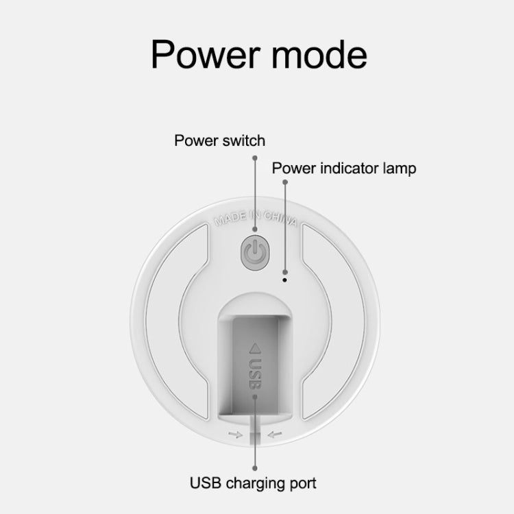 Bunny LED lamp showing USB charging port area and power indicator design