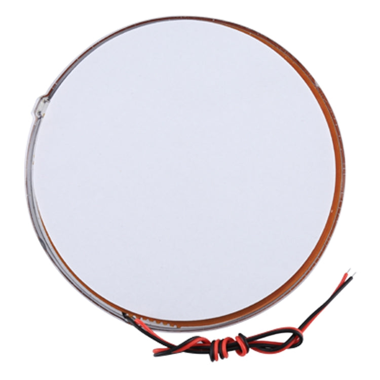 Round lens cover for motorcycle LED windmill light with two red/black power wires