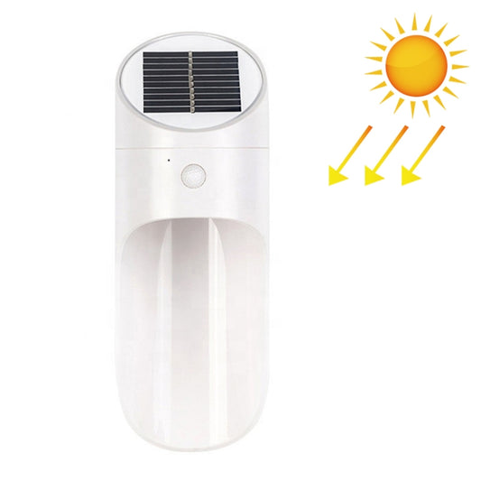 Solar Outdoor LED Induction Wall Light Night Light Radar Human Body Induction Lighting, White Light, White Light (Black), White Light (Grey), White Light (White)