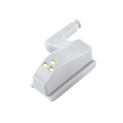 0.3W Universal Inner Hinge LED Sensor lamp Cupboard 3 LEDs Night light Auto ON/OFF Bulb, 1 PCS White Light, 1 PCS Warm White