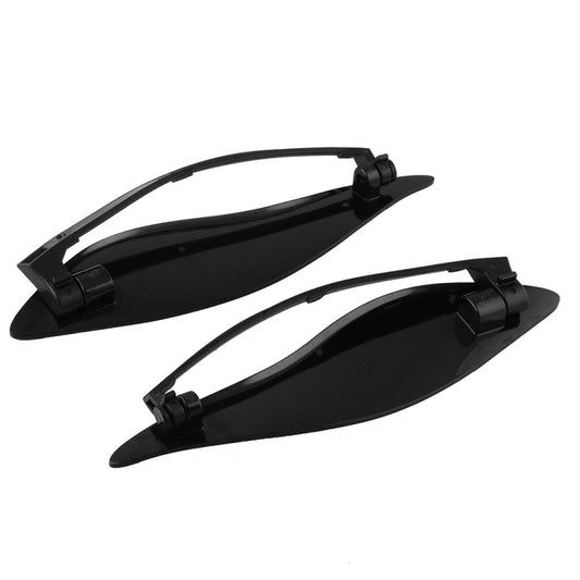 MB-OT360 2 PCS Adjustable Air Deflectors Side Wings Fairing Side Cover Shield for for 2014-2019 Harley Davidson Touring Electra / Street / Tri Glide / CVO, Side Cover Shield