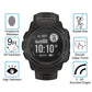 Tempered smartwatch screen protector for round watch, 9H, bubble-free, smooth touch