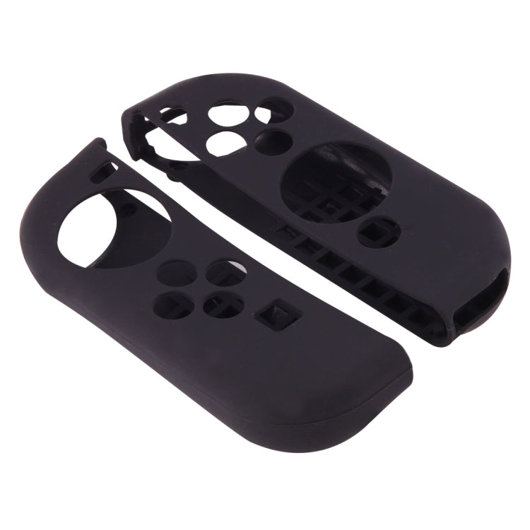 Black silicone controller button covers, front view cutouts, two pieces